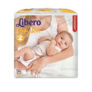 Подгузники Libero Baby Soft 2 (3-6 кг) 94 шт.