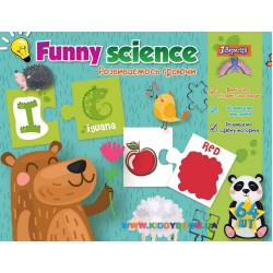 Набор карточек 1 вересня Funny science Английский алфавит 2 953060