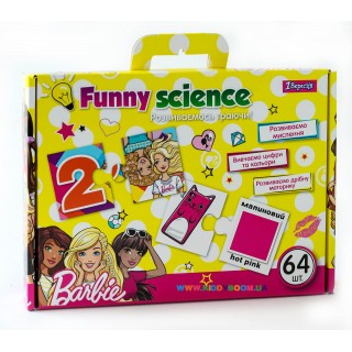 Набор пазлы карточки  Funny science Barbie 1 вересня 953064