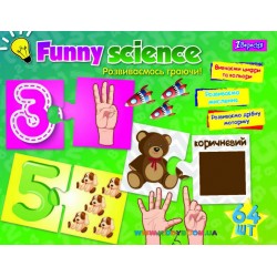 Набор карточек Funny science "Цифры и цвета" 1 вересня 953066