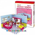 3D пазл CubicFun Honey room Bedroom C051-03h