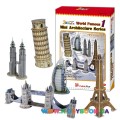 3D пазл CubicFun Архитектура мира C056h