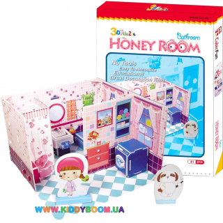 3D пазл CubicFun Honey room Bathroom C051-04h