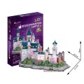 Интерактивная игрушка 3D пазл CubicFun Замок Нойшванштайн LED Alrey L174h