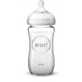 Бутылочка для кормления стеклянная Philips Avent Natural 240 мл SCF053/17