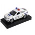 Машина металлическая BMW X6 полиция (свет, звук, на батарейках) Автопром 7844-1