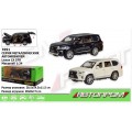 Машина металлическая Lexus LX570 black (свет, звук, двери открываются) Автопром 7691B