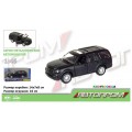 Машина металлическая 1:46 Lincoln Navigator (matte black series) Автопром 7626