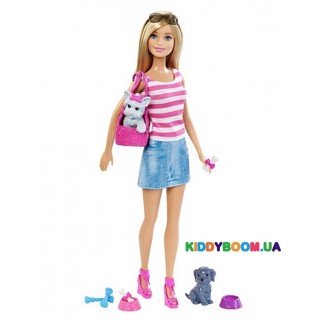 Набор Mattel Barbie Веселые питомцы DJR56