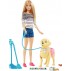 Набор Mattel Barbie Прогулка с питомцем DWJ68