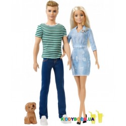 Кукольный набор Barbie Барби и Кен FTB72