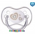 Пустышка силиконовая Canpol симметричная (6-18 мес) Newborn baby 22/581