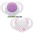 Пустышка латексная Physio Compact Chicco 74820.11, 2 шт.