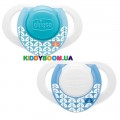 Пустышка латексная Physio Compact Chicco 74820.21, 2 шт.