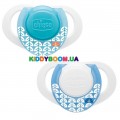 Пустышка силиконовая Physio Compact Chicco 74830.21, 2 шт.