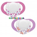 Пустышка силиконовая Physio Compact Chicco 74832.11, 2 шт.