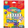 Маркеры с круглым наконечником Colorino 32100PTR, 8 цветов