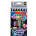 Цветные карандаши 10 цветов, металлик Colorino 34678PTR