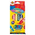Маркеры со штампом двухсторонние Colorino 36122PTR, 6 цветов