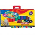 Пластилин с золотом и серебром Colorino 42673PTR, 12 цветов 