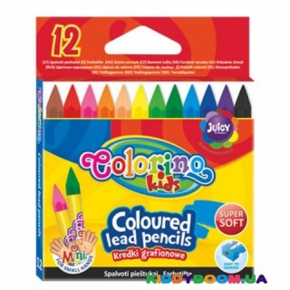 Мелки цветные Colorino 57301PTR, 12 цветов