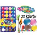 Краски Акварель big 28 цветов Colorino 67317PTR 