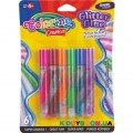 Клей с блестками Colorino 68857PTR, 6 цветов