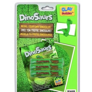 Набор для лепки DINO 6 динозавров Colorino 92203PTR