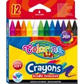 Карандаши восковые Colorino 12 цветов (13314PTR)
