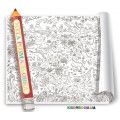 Раскраска Мир динозавров 100 х 70 см Colorkid 33046