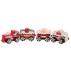Деревянная игрушка поезд на магнитах Сakes Cubika 15382