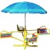 Карусель детская с зонтиком 603/кр