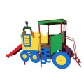 Игровой комплекс с горкой Паровоз 826/кду