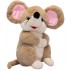 Мягкая игрушка Удивленная мышка, 22 см Devik toys 164611/2