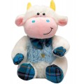 Мягкая игрушка Бычок в голубом жилете, 20 см Devik toys 395087