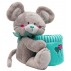 Мягкая игрушка Мышка с ведерком, 20 см Devik toys C1812120