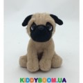 Мягкая игрушка Devik Toys Мопс 16 см X1624616 