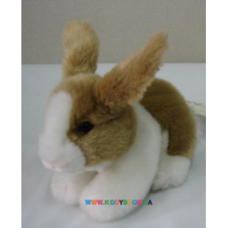 Кролик коричневый лежачий Devik toys JO-413BR