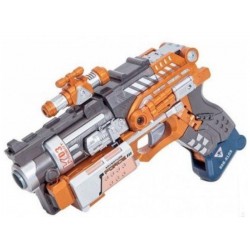 Игровой набор RoboGun 2-в-1 пистолет-трансформер SLIDER (+6 мягких стрел) Devik toys K03