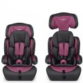 Автокресло Bambi M3546 Pink grey група 1-2-3