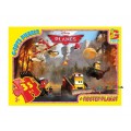 Пазлы Литачки тушат пожар, 35 элементов G-Toys A10608
