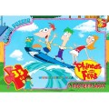 Пазлы Приключения Финеса и Ферба на серфинге, 35 элементов G-Toys PF0020