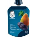 Фруктовое пюре Gerber Груша и чернослив с 6 месяцев 90 г (Пауч)