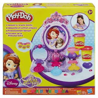 Набор пластилина Туалетный столик принцессы Софии Play-Doh Hasbro A7399