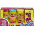 Набор для лепки 6 баночек Блестящая коллекция Play-Doh A5417