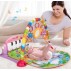 Развивающий коврик для новорожденного HE0604 с пианино и игрушками Розовый