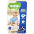 Подгузники для мальчика Huggies Ultra Comfort 4 (8-14 кг) 44 шт. 