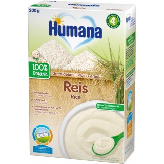 Каша безмолочная Humana рисовая с 4 мес. (200 г)