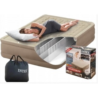 Надувная кровать intex с встроенным насосом инструкция