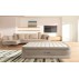 Надувная велюровая кровать Intex 64428 со встроенным электро насосом 152 х 203 х 46 